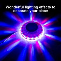 Въртяща се сценична DJ диско, LED лампа 7 цвята, снимка 12 - Външни лампи - 39870264