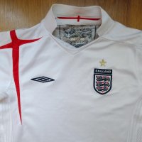 England / Umbro - футболна тениска на Англия за ръст 158см., снимка 3 - Детски тениски и потници - 42483287