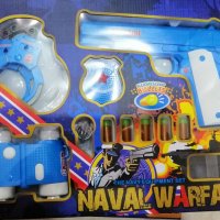 Уомплект детски полицейски пистолет със стрели, снимка 1 - Други - 38788459