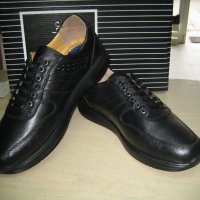 НАМАЛЕНИЕ-Мъжки обувки естествена кожа м.350 черни, снимка 4 - Ежедневни обувки - 34285043