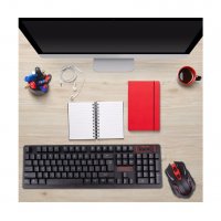 Геймърски комплект безжична клавиатура + безжична мишка - код HK6500, снимка 3 - Клавиатури и мишки - 34239825