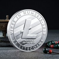 25 Лайткойн монета / 25 Litecoin ( LTC ) - Silver, снимка 2 - Нумизматика и бонистика - 20207015
