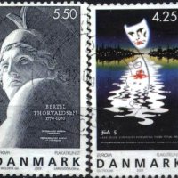 Клеймовани марки Европа СЕПТ 2003 от Дания, снимка 1 - Филателия - 33713791