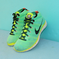 маратонки  Nike Free Flyknit Chukka Hyper Turquoise  номер 42,5, снимка 7 - Маратонки - 32609307