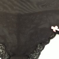 Секси бельо изцяло прозрачно, с коприна и дискретни розови панделки, снимка 4 - Бельо - 37338421