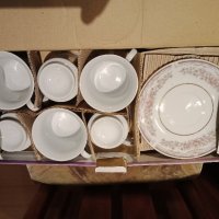 Порцеланов сервиз за чай - комплект 6 части /чаши и чинийки/ ново, неползвано, снимка 6 - Други стоки за дома - 38737423