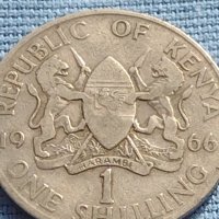 Монета 1 шилинг 1966г. Кения уникат за КОЛЕКЦИОНЕРИ 41182, снимка 3 - Нумизматика и бонистика - 42775721