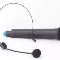 Професионална система с 1 безжичен микрофон, 1 микрофон брошка RY-210D, снимка 2 - Караоке - 35460997