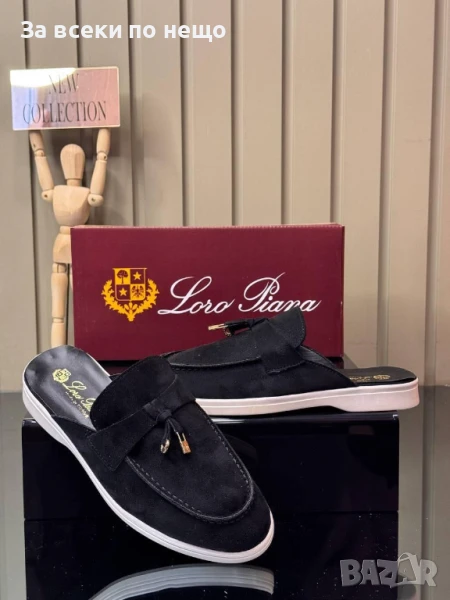 Loro Piana Дамски Затворени Чехли Лоро Пиана - Налични Различни Цветове Код E680, снимка 1