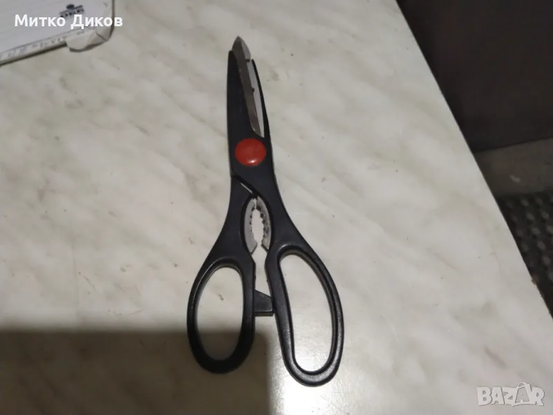 Ножица станлес стийл 213х76мм острие отлична, снимка 1