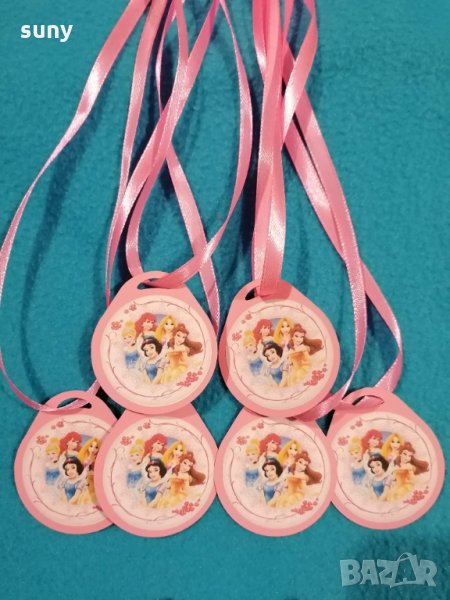 Парти медальони Принцеси, снимка 1
