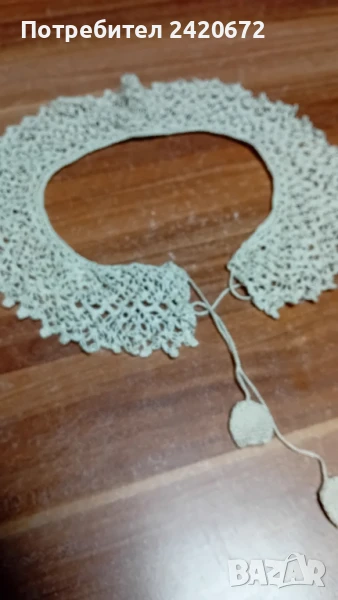 ръчно плетена якичка, снимка 1