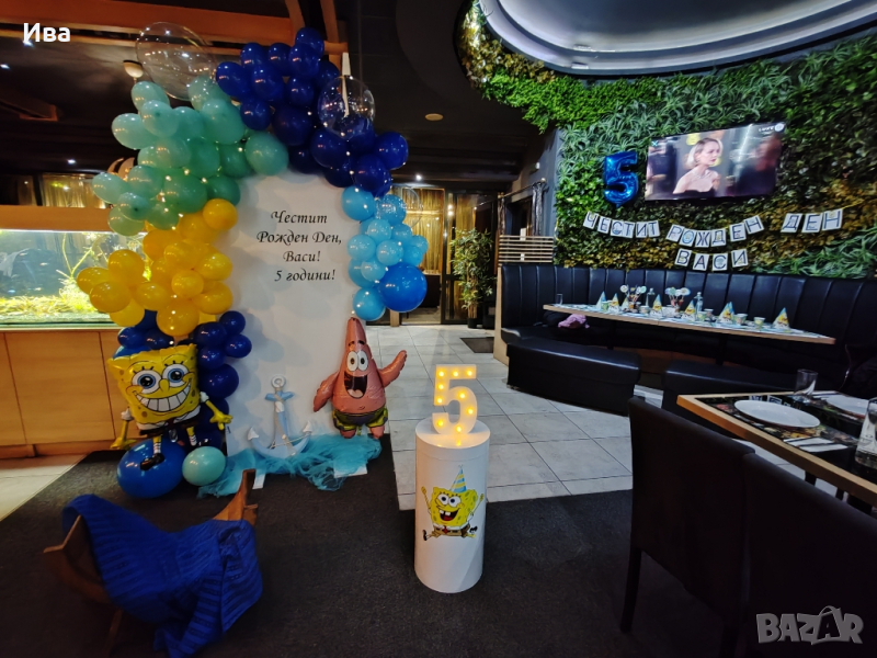 Украса на тема Спонджбоб (SpongeBob) , снимка 1