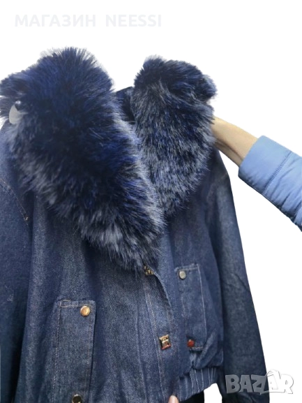 пухено яке с пух, снимка 1