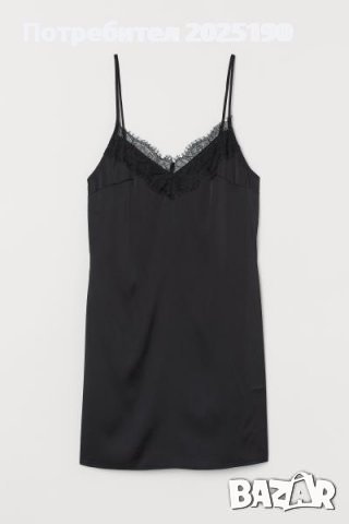 Дамска черна рокля Н&М , снимка 1