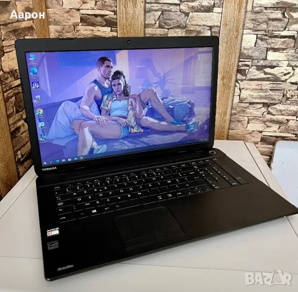 Лаптоп Toshiba / 17.3 / 8GB RAM / 500GB SSHD , снимка 1