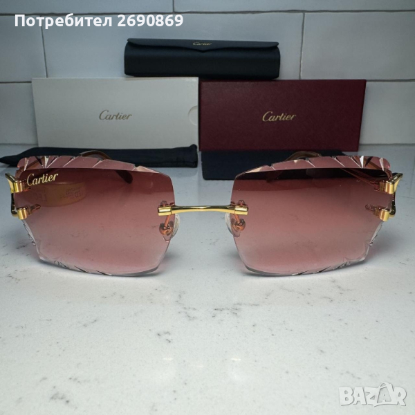 Cartier Diamond Cut слънчеви очила, снимка 1