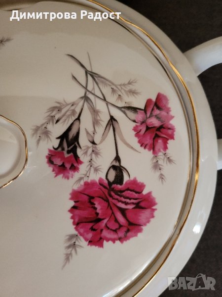 Порцеланов супник, латиера и солница! Състояние ново! , снимка 1