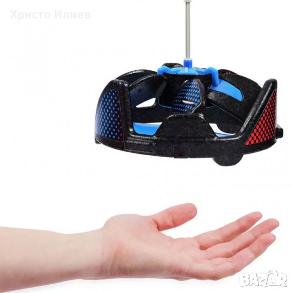 Сензорен летящ диск Spin Master Air Hogs Graviator Управлeние с Ръка Дрон, снимка 1