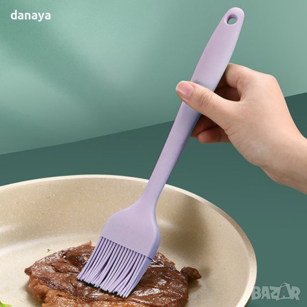 3515 Кухненска силиконова четка за мазане, 25см, снимка 1