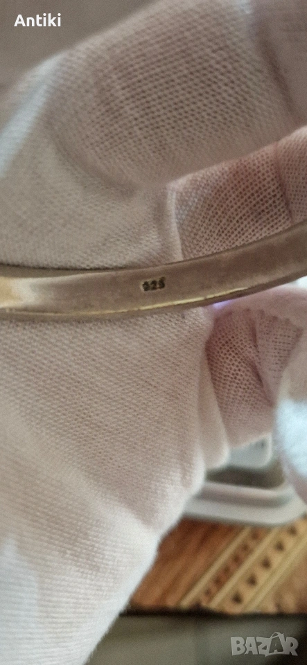 сребърна гривна 925, снимка 1