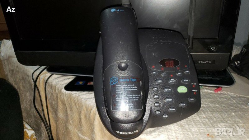 Телефонен секретар с ел управление за офис или в къщи с телефон без кабел, снимка 1