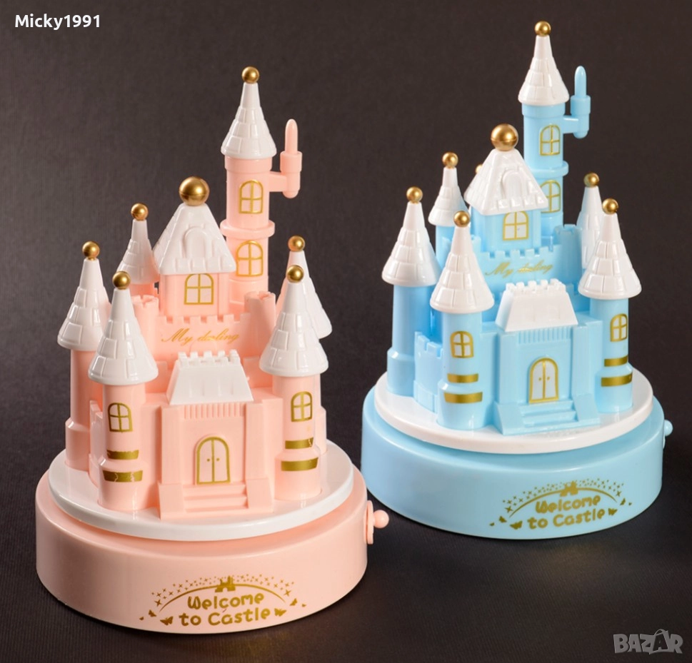 Музикална въртележка замък , снимка 1