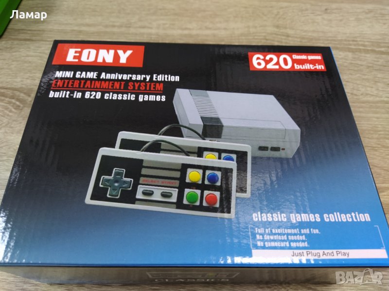 Тв TV Телевизионна игра конзола с над 620 игри тип Nintendo Нинтендо Супер марио, снимка 1