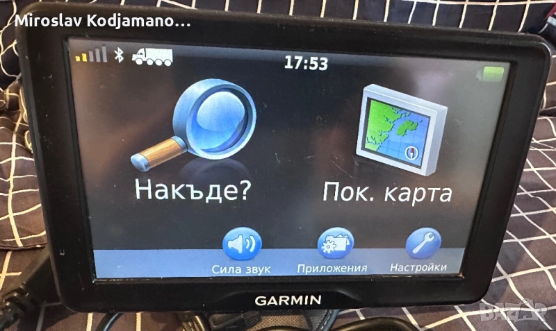 Garmin Dezl 2797 LMT - навигация за камион, TIR, снимка 1