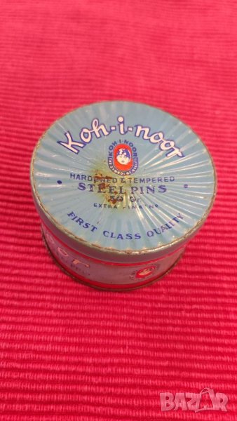 Стара тенекиена кутия Koh i NOOR. , снимка 1