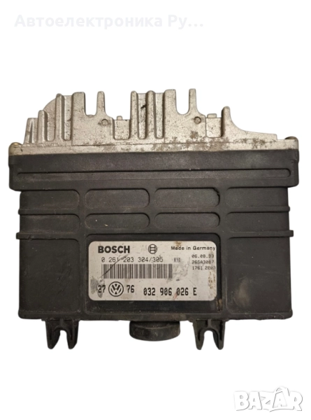 Компютър за двигател за VW Golf 3 1.6i 1993г. 0261203304, снимка 1
