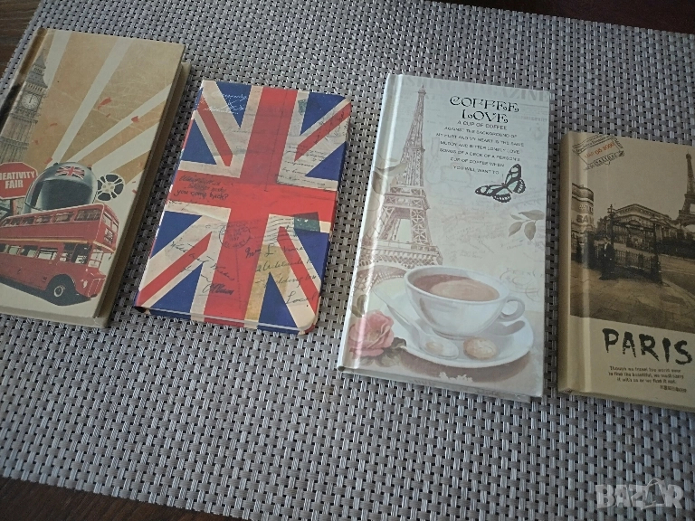 ретро тефтери Лондон и Париж , снимка 1