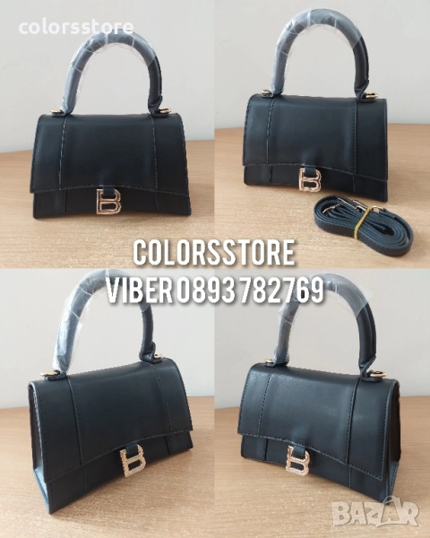Луксозна Черна чанта Balenciaga/SG205p, снимка 1