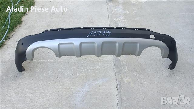 Долен спойлер на задна броня с орнамент Kia sportage година 2015 2016 2017 код 86612-F1010 , снимка 1