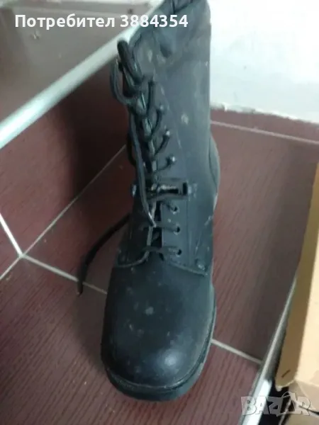 Мъжки кожени ботуши, снимка 1