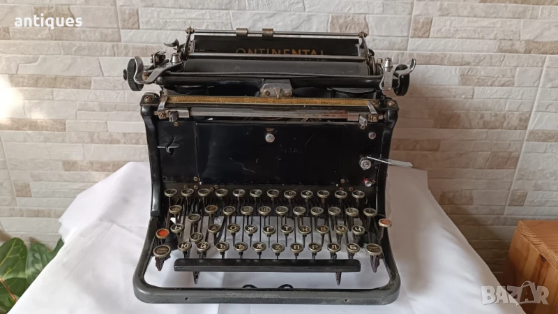 Стара пишеща машина Continental Standart - Made in Germany - 1932г. - Антика, снимка 1