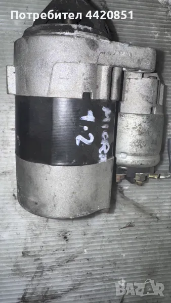 Стартер за Nissan Micra - 14E50145GB B / 233001F77B, снимка 1