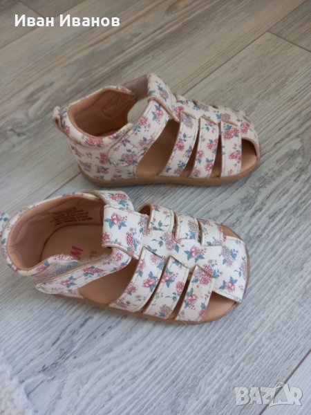 Бебешки сандалки H&M, размер 18, снимка 1