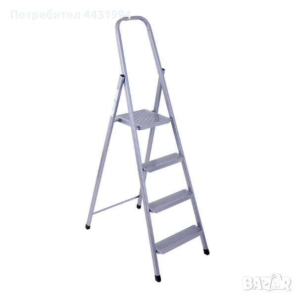 Метална стълба Dominico DM-432, 4 стъпала, снимка 1
