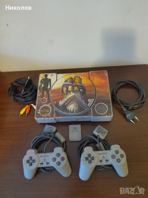 Продавам конзола Sony Playstation 1 SCPH-5552 (PS1) с чип, снимка 1