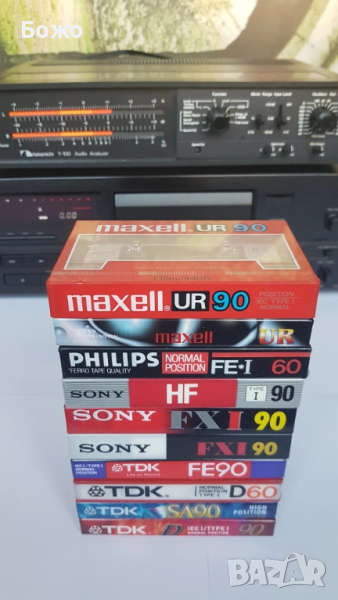 Различни модели чисто нови аудио касети., снимка 1