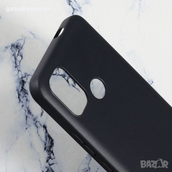 Nokia C21 Plus - Черен Силиконов Кейс Гръб MATT, снимка 1