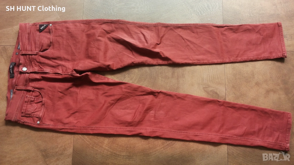 REPLAY M914Y.000.8366197 HYPERFLEX SLIM FIT JEANS размер 31/34 еластични дънки 15-65, снимка 1