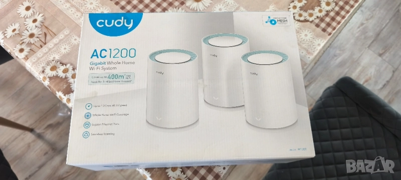 Mesh система Cudy M1300 3бр., снимка 1