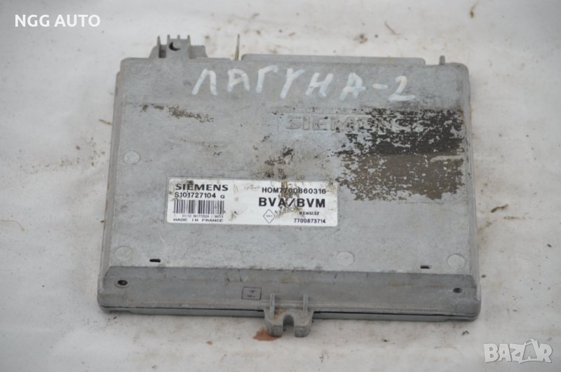 Компютър Двигател Siemens S101727104 Q BVA/BVM за Renault Laguna 2.0 HOM7700860316, снимка 1