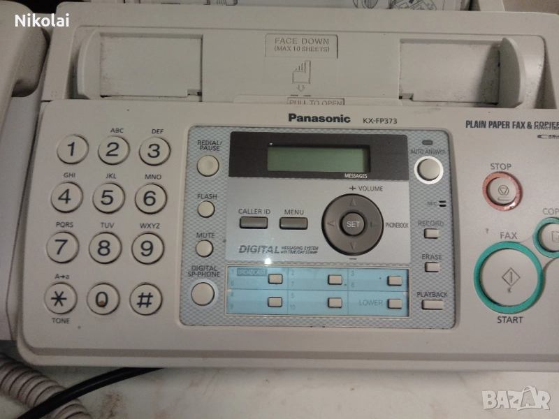 Факс Panasonic KX-FP373FX, снимка 1