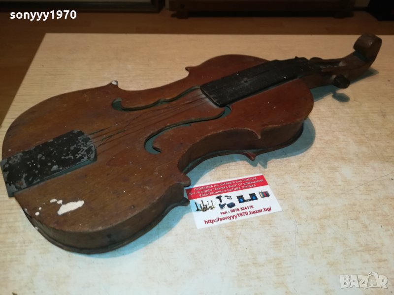 ПОРЪЧАНА-антика за декор-стара цигулка 1909211006, снимка 1