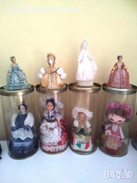 Ретро малки кукли сувенири , снимка 1