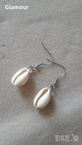 Обици с раковини, снимка 1