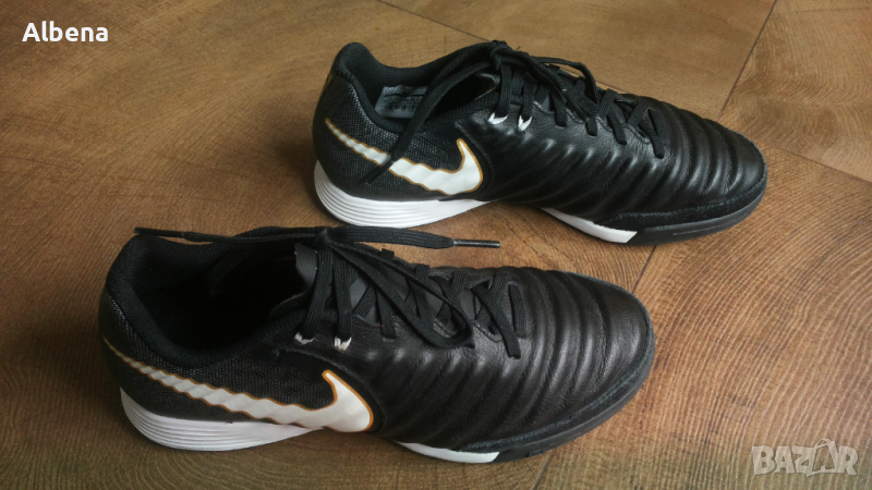 NIKE TIEMPO X Leather Football Boots Размер EUR 38,5 / UK 5,5 за футбол естествена кожа 93-14-S, снимка 1